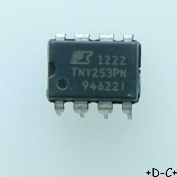 TNY253PN Convertisseur CA / CC DIP-8C Power Integrations