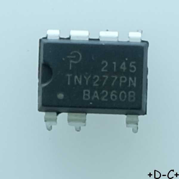 TNY277PN Sélecteur hors ligne AC/DC DIP-7 Power Integrations - Distri-Compo