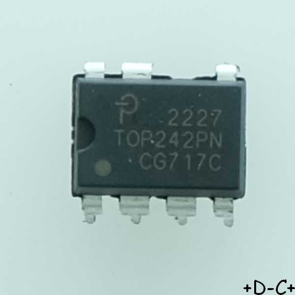 TOP242PN AC/DC Off-Line Switcher IC DIP-8B Power integrations