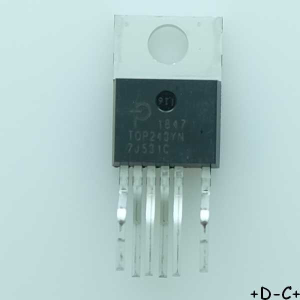 TOP243YN AC/DC Off-Line Switcher IC TO-220-7 Power integrations RoHS
