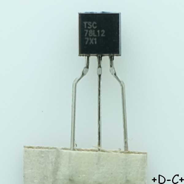 TS78L12CT Positive Voltage Régulateur 12V 100mA TO-92 Taiwan