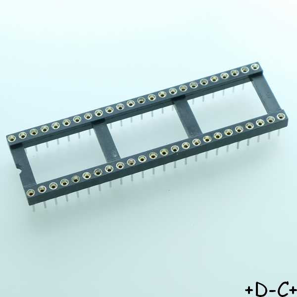 Support tulipe 48 broches 15.24mm
