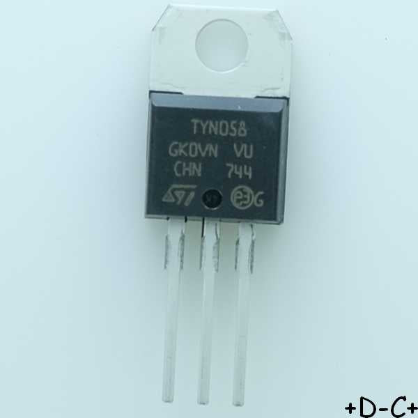 TYN058RG Thyristor 50V 8A TO-220AB STM RoHS
