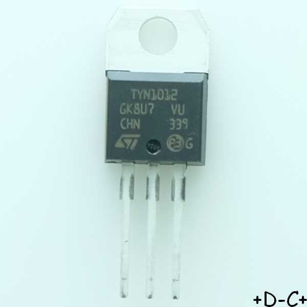TYN1012RG Thyristor 1000V 12A TO-220 STM RoHS