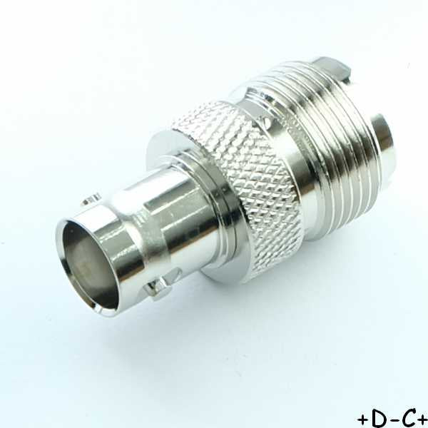 Adaptateur UHF femelle vers BNC femelle