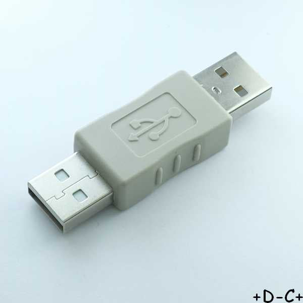 Adaptateur USB-A mâle vers USB-A mâle Assmann