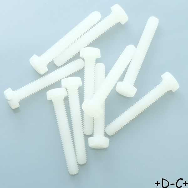 Vis Nylon 3x20mm (lot de 10)