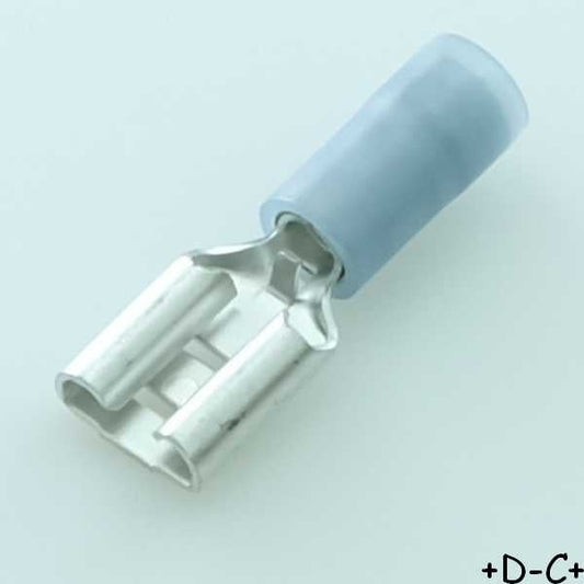 Cosse femelle 6.35x0.81mm bleu 2.0-1.30mm² 14-16AWG 190190033 Molex