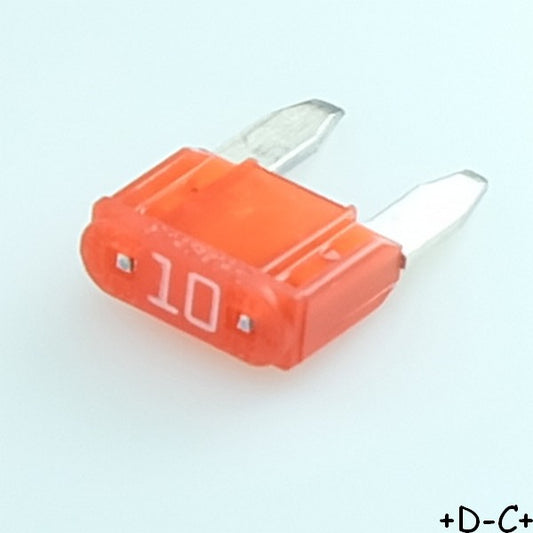 Fusible auto miniature 10A 32VDC 8.8x10.9mm 0297010.H Littelfuse