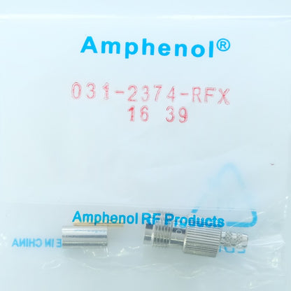 Connecteur TNC femelle 0Hz à 11GHz 50ohm à sertir 031-2374-RFX Amphenol