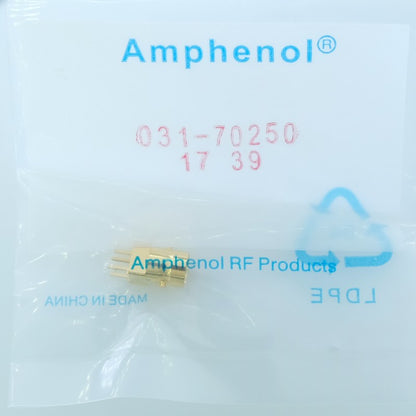 Embase Mini-BNC femelle 75ohm 4GHz 031-70250 Amphenol - Distri-Compo