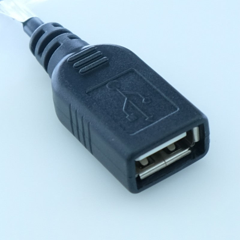 Cordon USB A femelle vers USB B micro mâle 28AWG 10cm 10-00650 Tensility