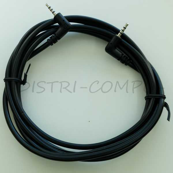 Cordon coudé Jack 2.5mm 4 contact 28AWG 1m83 10-02132 Tensility