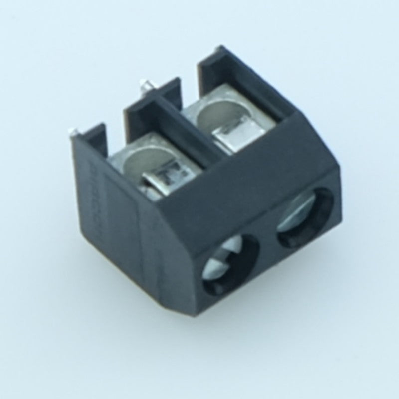 Bornier fil à carte 2 voies pas5.08mm 28AWG 2mm² par vis 101 Metz Connect