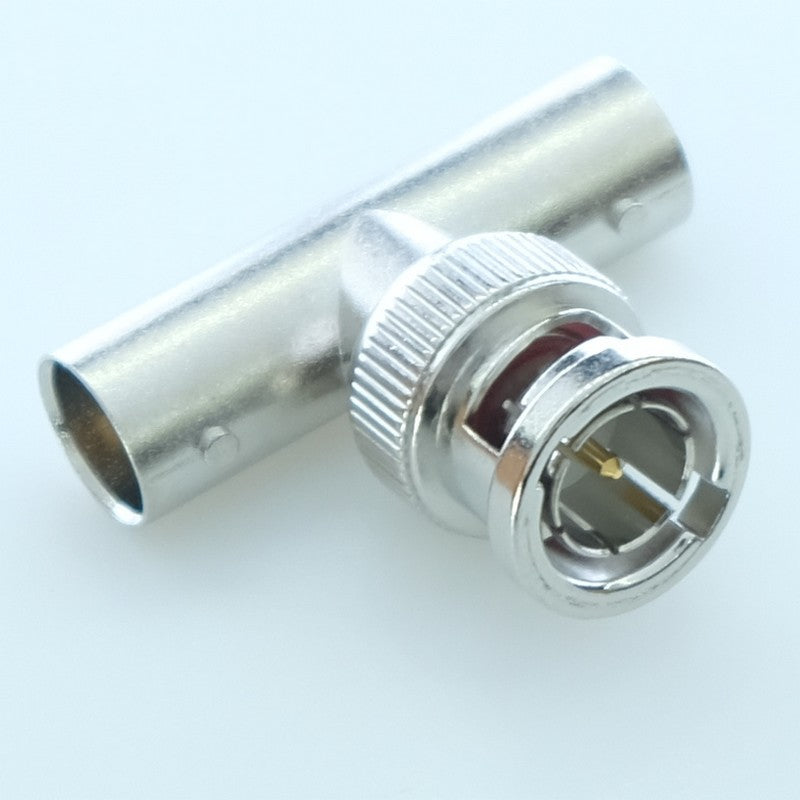 Adaptateur en TE BNC mâle vers 2 BNC femelles 75ohm 112462 Amphenol RF - Distri-Compo