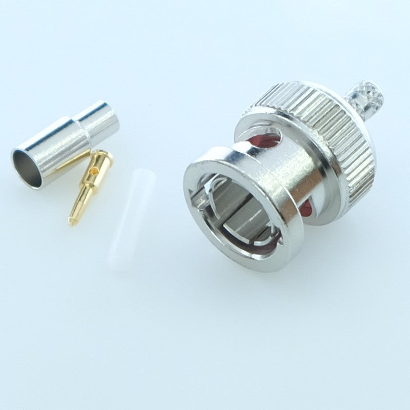 Fiche BNC mâle RG179 75ohm à sertir 112644 Amphenol RF - Distri-Compo