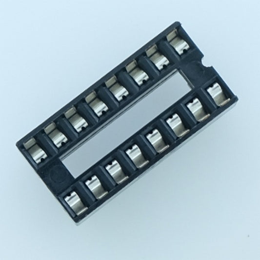 Support double contact 16 broches 7.62mm 2.54mm 1-2199298-4 TE