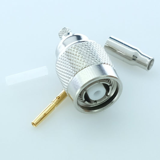 Fiche TNC Plug Reverse à sertir RG316/174 122116RP Amphenol - Distri-Compo