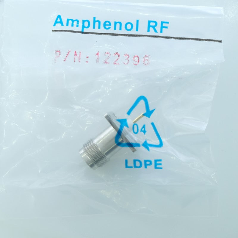 Embase TNC femelle 50ohm 122396 Amphenol - Distri-Compo