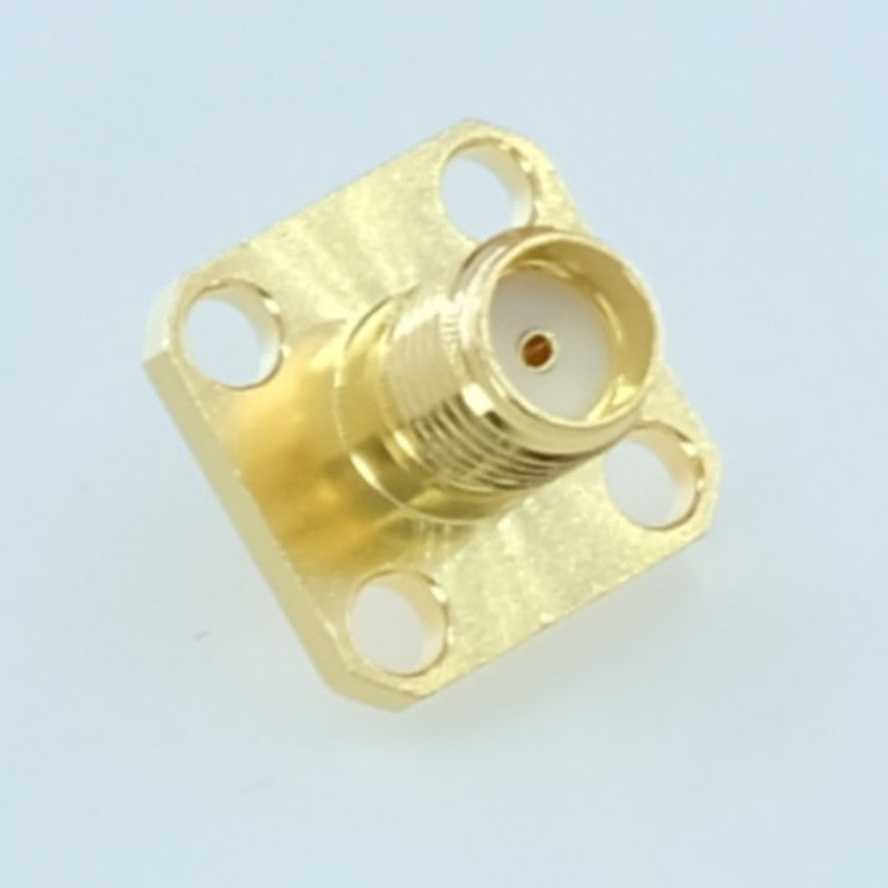 Embase SMA femelle 0Hz à 12.4GHz 50Ohm 132142 Amphenol - Distri-Compo