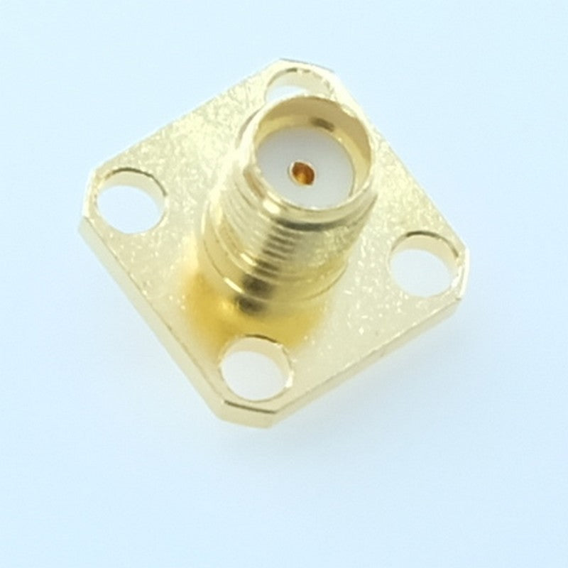 Embase SMA femelle 50ohm à souder 18GHz 132166 Amphenol - Distri-Compo