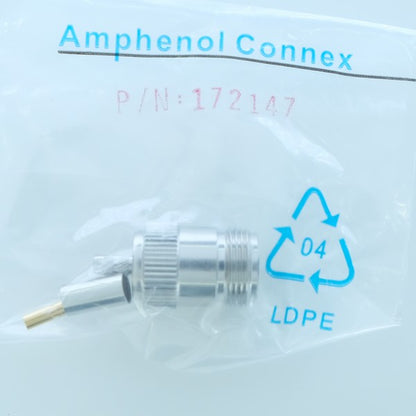 Connecteur N femelle à sertir RG-55 RG-142 RG-223 RG-400 50ohm 172147 AmphenoRF