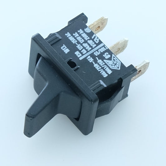 Commutateur à bascule SPDT 6A 250VAC noir 21x15x32mm Marquardt