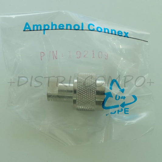 Adaptateur N mâle vers FME mâle 50ohm 192109 Amphenol