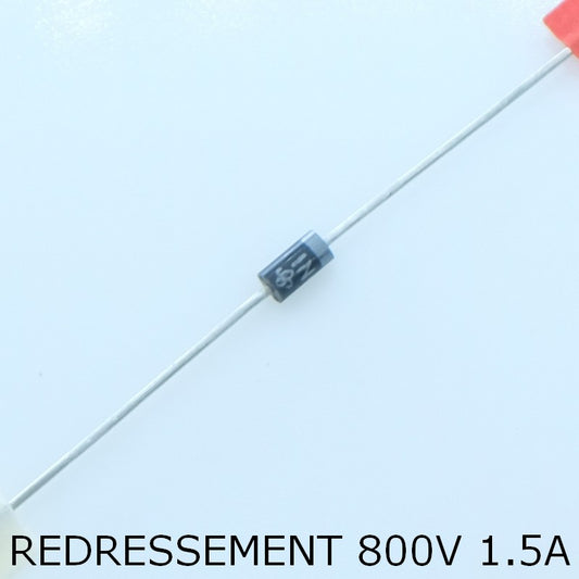 1N5398-E3/54 Diode redresseur 800V 1.5A 2000ns DO-41 Vishay