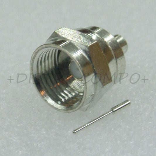 Connecteur coaxial F femelle 50ohm 0Hz to 2 GHz Amphenol RF 222115