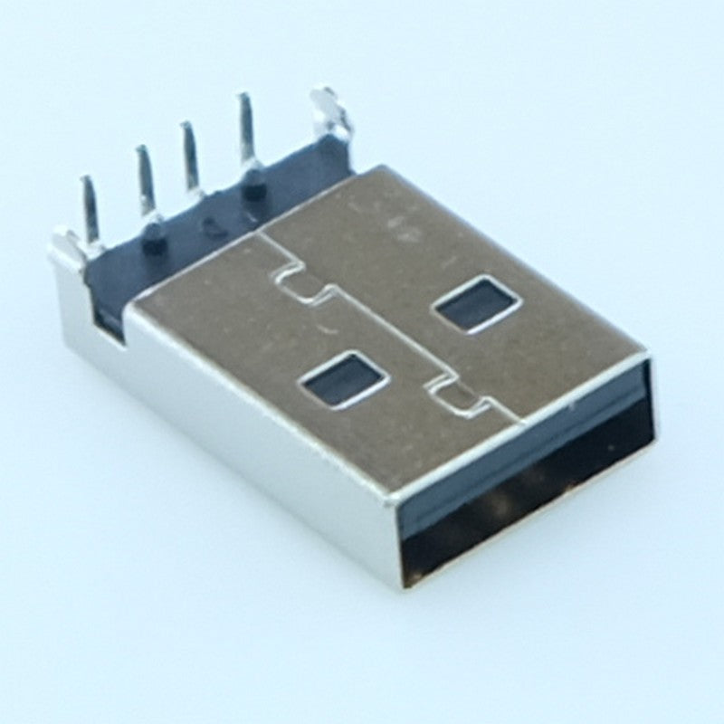 Embase USB Type A mâle pour circuit imprime Lumberg 2410-08