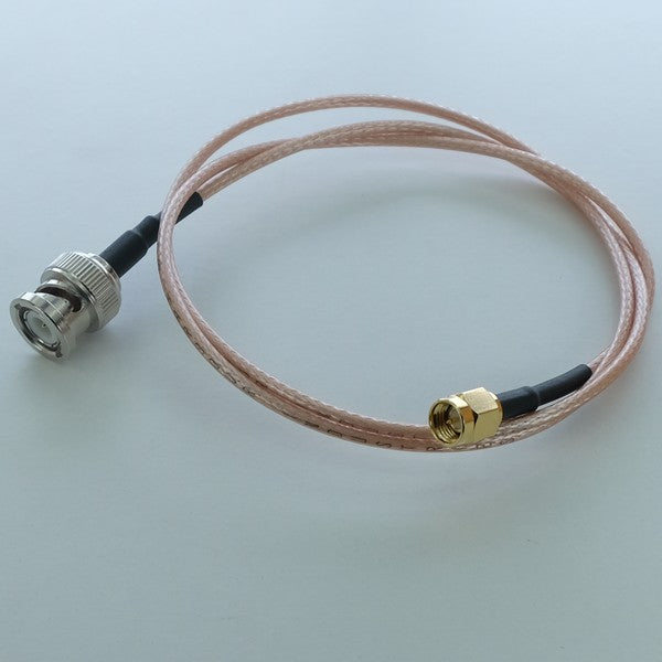 Cordon BNC mâle vers SMA mâle 50ohm 3GHz RG-316 750mm 245101-01-M0.75 Amphenol