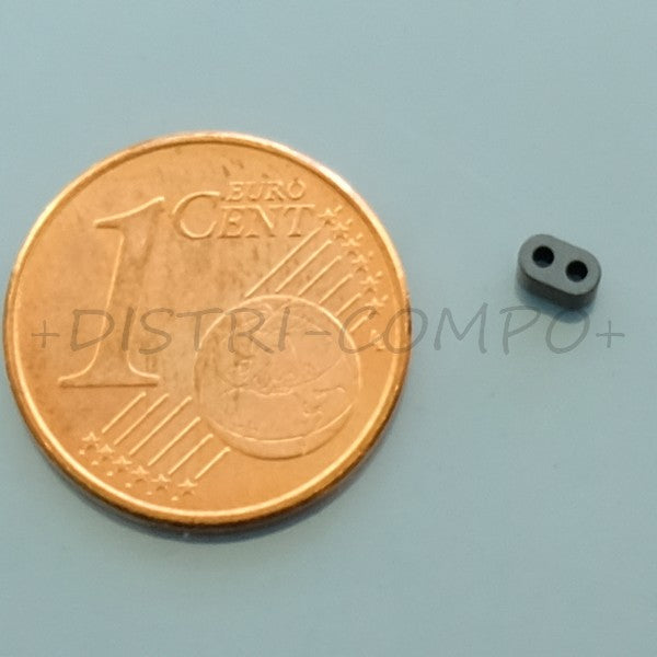 Noyau binoculaire 61-Material 60nH 3.45x2x2.35mm 2861002302 Fair-Rite - Distri-Compo