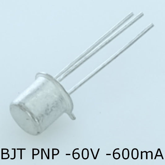 2N2907A Transistor BJT PNP 60V 600mA TO-18 CDIL - Distri-Compo
