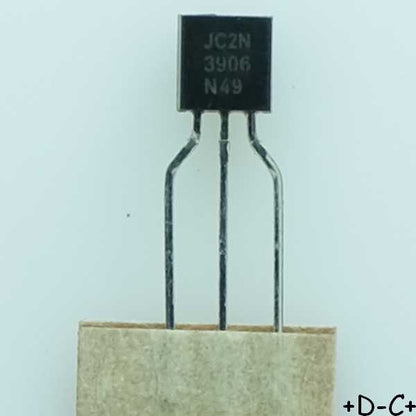 2N3906 Transistor BJT PNP -40V -200mA 625mW TO-92 ONS RoHS
