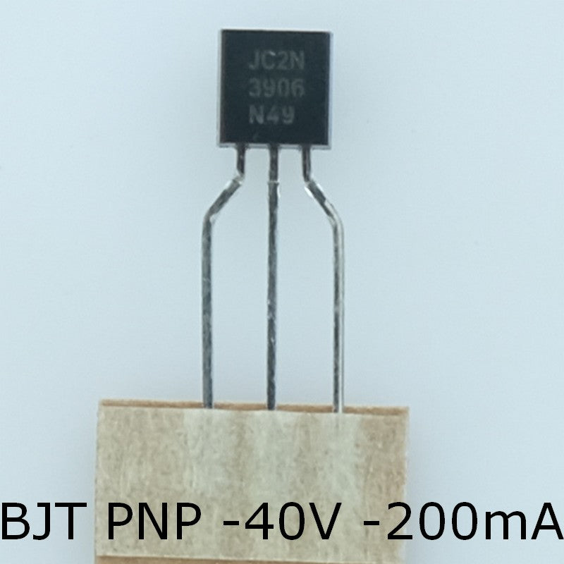2N3906 Transistor BJT PNP -40V -200mA 625mW TO-92 ONS - Distri-Compo