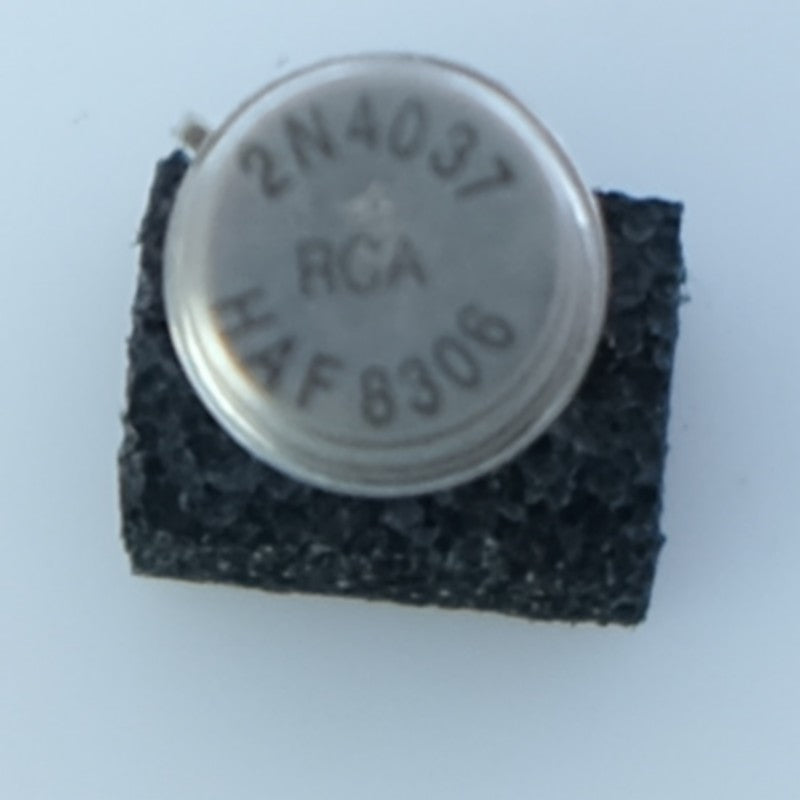 2N4037 Transistor BJT PNP 40V 1A 1W TO-39 RCA