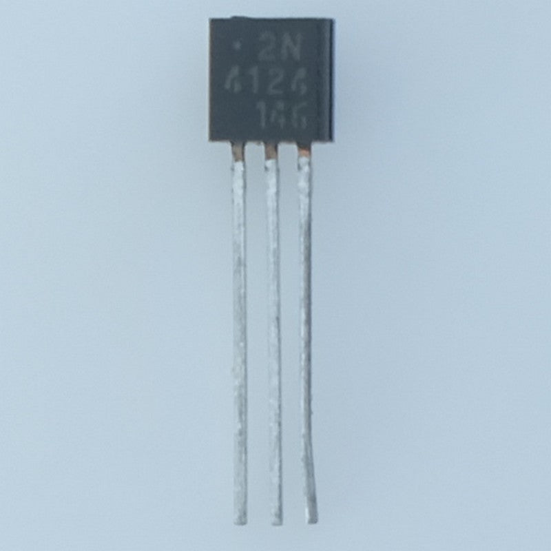 2N4124 Transistor BJT NPN 25V 200mA 625mW TO-92