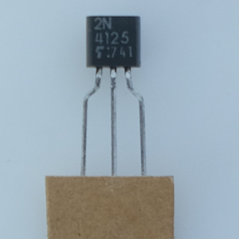 2N4125 Transistor BJT PNP 30V 200mA 625mW TO-92