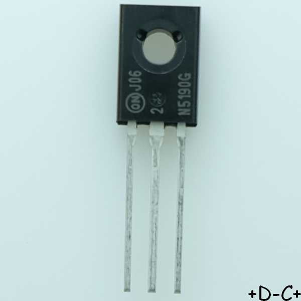 2N5190G Transistor BJT NPN 40V 4A TO-225 ONS - Distri-Compo