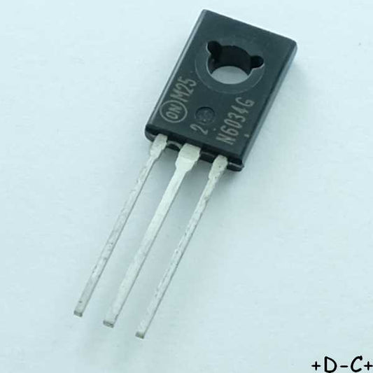 2N6034G Transistor Darlington PNP 40V 4A 40W TO-225 ONS RoHS