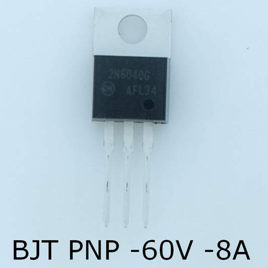 2N6040G Transistor Darlington PNP 60V 8A 75W TO-220AB ONS - Distri-Compo
