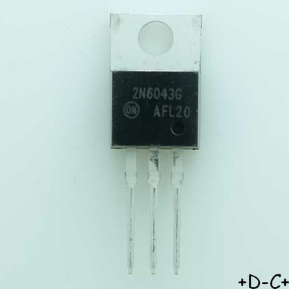 2N6043G Transistor Darlington NPN 60V 8A 75W TO-220 ONS RoHS