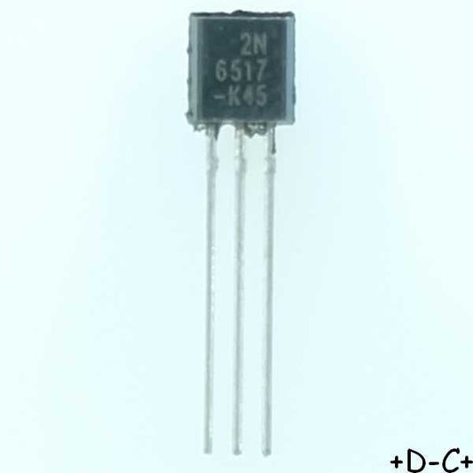 2N6517 Transistor BJT NPN 350V 500mA 625mW TO-92 ONS RoHS