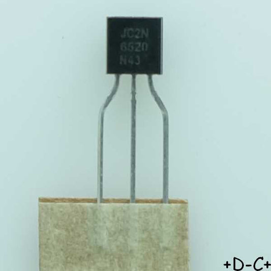 2N6520 Transistor BJT PNP 350V 500mA 625mW TO-92 ONS RoHS
