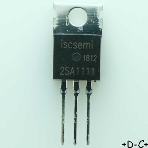2SA1111 Transistor PNP 150V 1A TO-220 Inchange - Distri-Compo