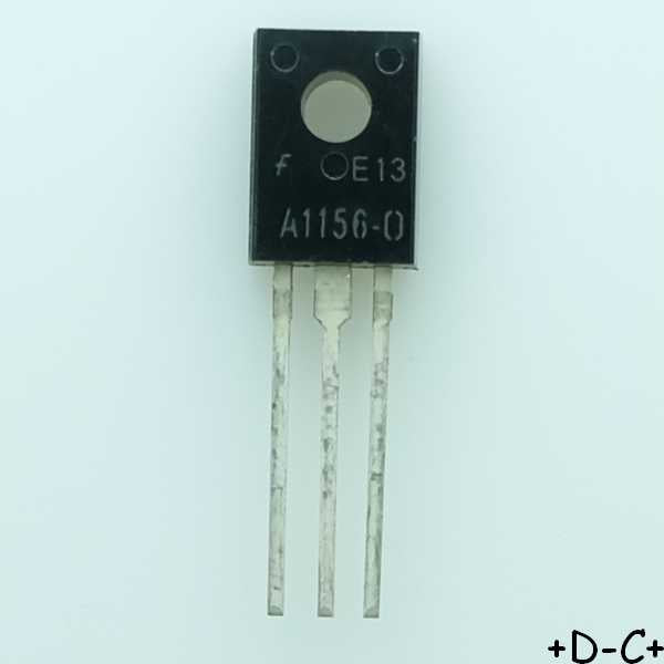 KSA1156-O Transistor PNP 400V 500mA TO-126 Fairchild