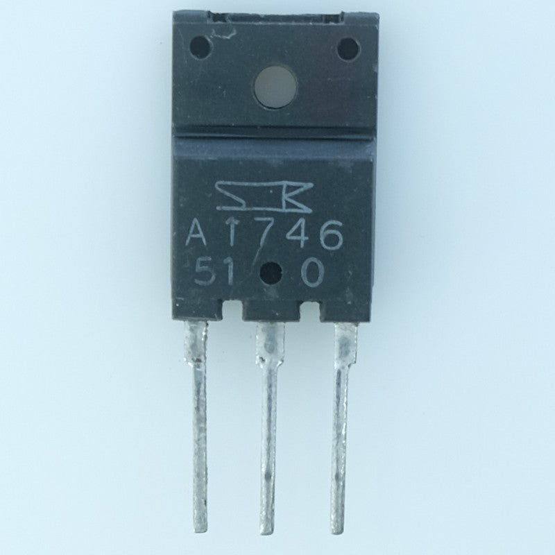 2SA1746 Transistor BJT PNP 50V 12A 60W TO-3P Sanken
