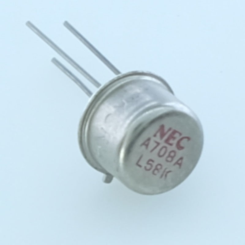 2SA708A Transistor PNP 100V 700mA 800mW TO-39 NEC