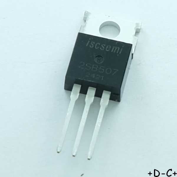 2SB507 Transistor PNP 60V 3A TO-220 Inchange RoHS